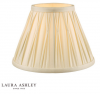 Klosz Abażur 30cm LAURA ASHLEY Fenn Silk Ivory DAR LIGHTING LA1651124-Q (Abażur- Bez Podstawy)